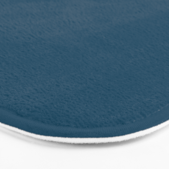 Peacock Blue Bath Mat Gallery Image 3