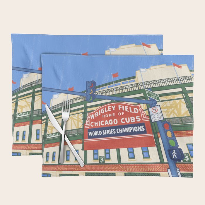 Wrigley Field Placemat Gallery Image 1