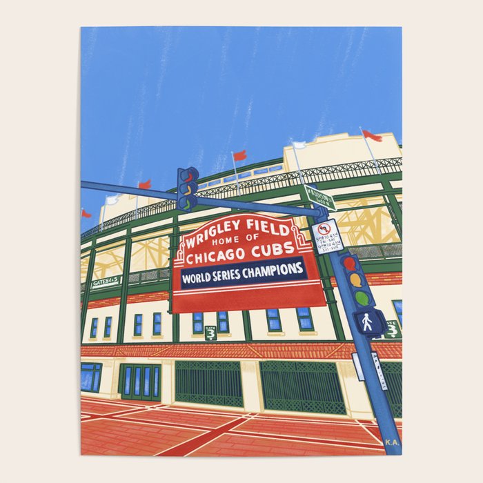 Wrigley Field Poster Gallery Image 1