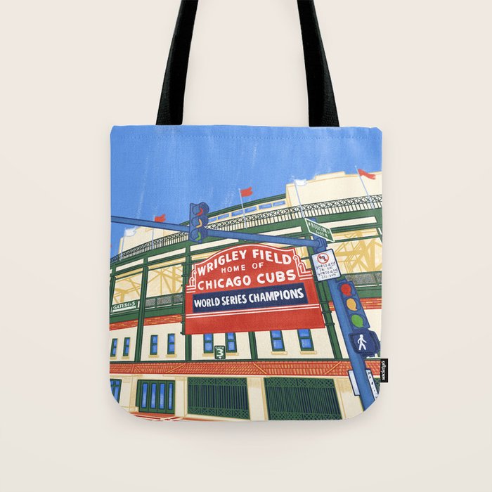 Wrigley Field Tote Bag Gallery Image 1