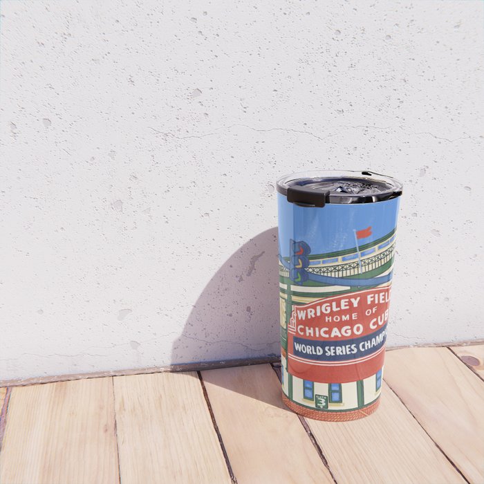 Wrigley Field Travel Mug Gallery Image 4