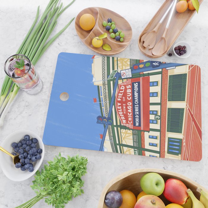 Wrigley Field Cutting Board Gallery Image 2