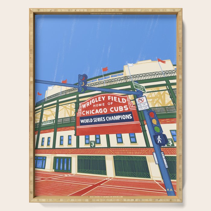 Wrigley Field Serving Tray Gallery Image 1