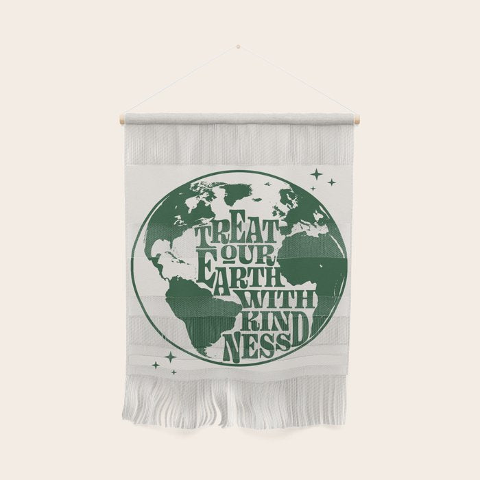 Treat our Earth with Kindness Wall Hanging Gallery Image 1