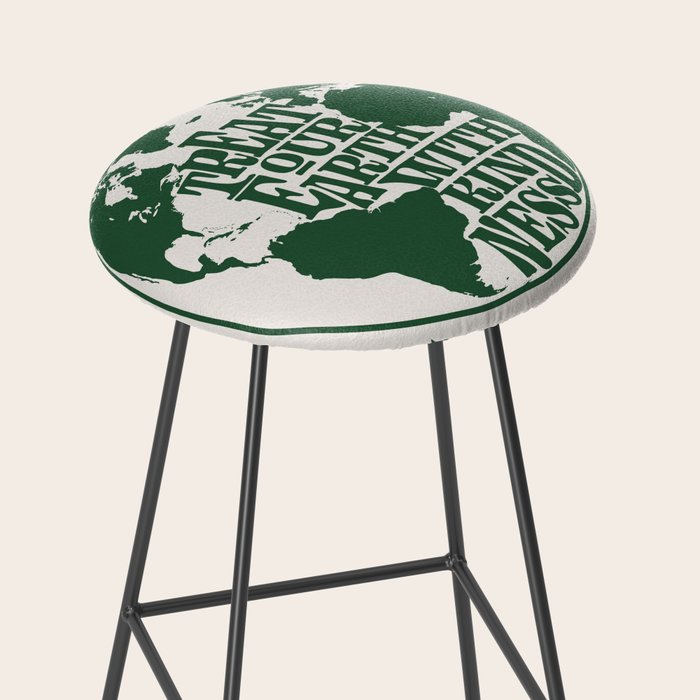 Treat our Earth with Kindness Stool Gallery Image 2