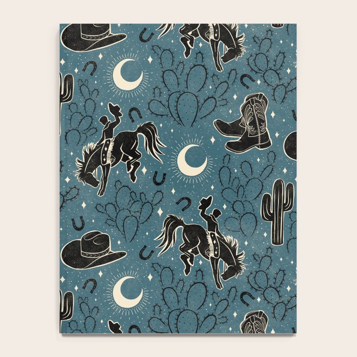 Cowboys and Cacti - midnight Notebook Gallery Image 4