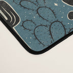 Cowboys and Cacti - midnight Desk Mat Gallery Image 4