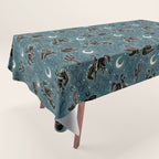 Cowboys and Cacti - midnight Tablecloth Gallery Image 1