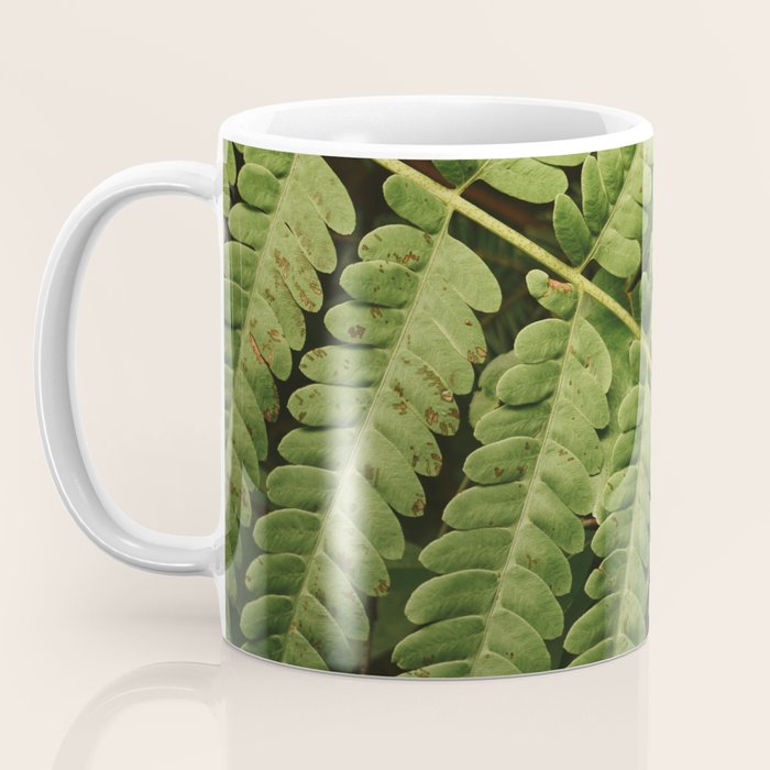 Summer Fern Detail 2 Coffee Mug Gallery Image 3