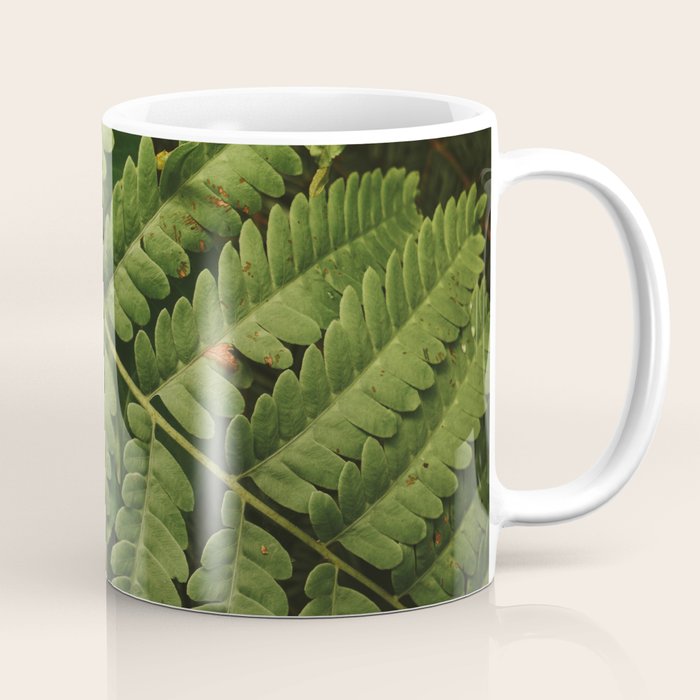 Summer Fern Detail 2 Coffee Mug Gallery Image 1