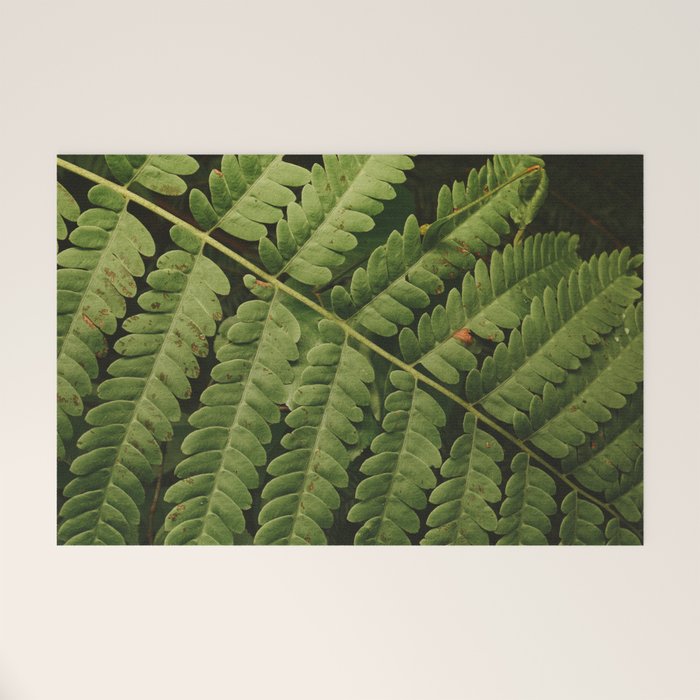 Summer Fern Detail 2 Welcome Mat Gallery Image 1