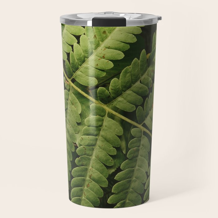 Summer Fern Detail 2 Travel Mug Gallery Image 1