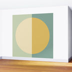 Color Block Abstract XXIII Wall Mural Gallery Image 2