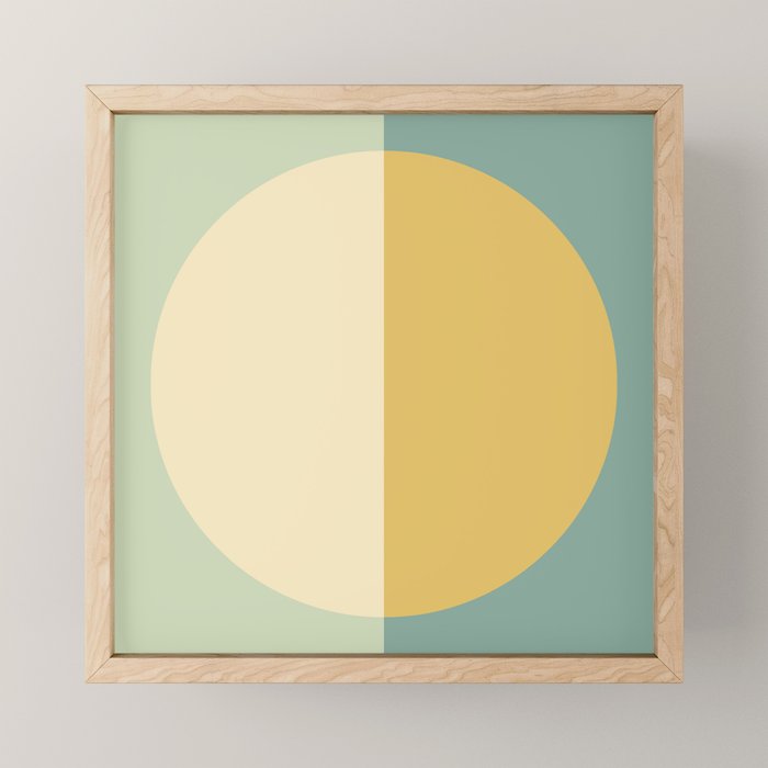 Color Block Abstract XXIII Mini Art Print Gallery Image 1