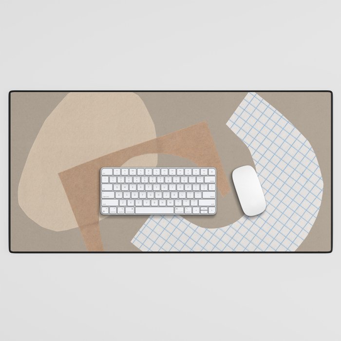 Three Shapes #1 Desk Mat Gallery Image 1