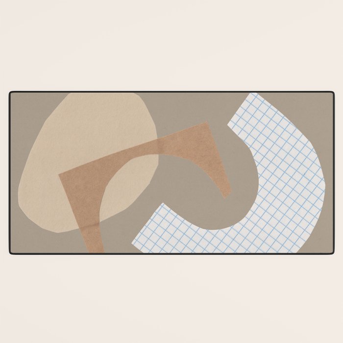 Three Shapes #1 Desk Mat Gallery Image 3