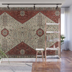 Bohemian Oriental Design E15 Wall Mural Gallery Image 1
