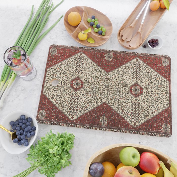 Bohemian Oriental Design E15 Cutting Board Gallery Image 2