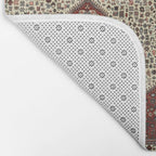 Bohemian Oriental Design E15 Bath Mat Gallery Image 2