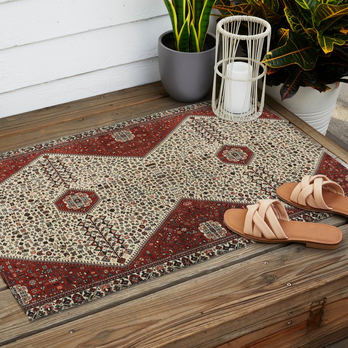 Bohemian Oriental Design E15 Outdoor Rug Gallery Image 2