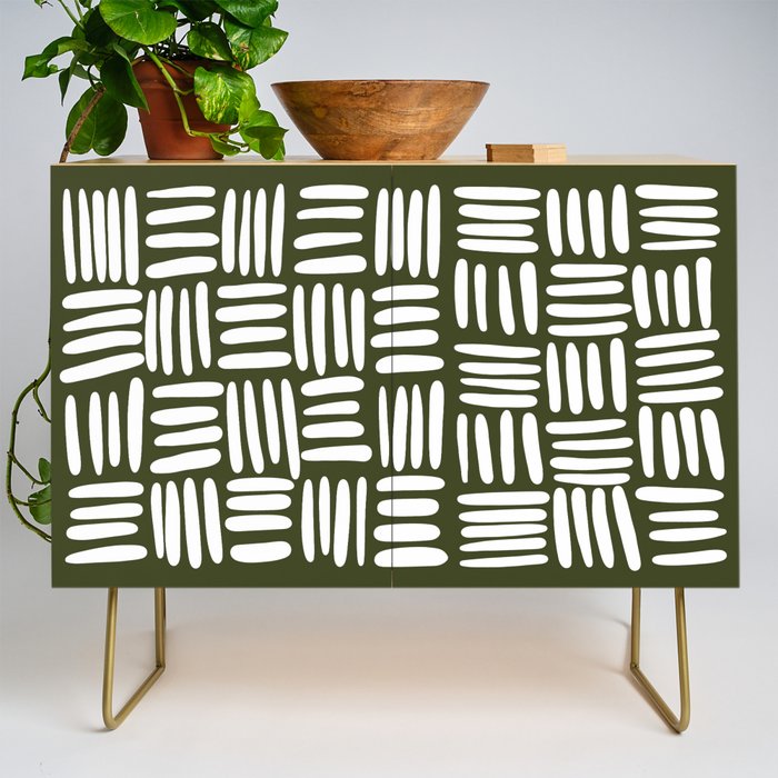 Boho (Olive Green) Credenza Gallery Image 1