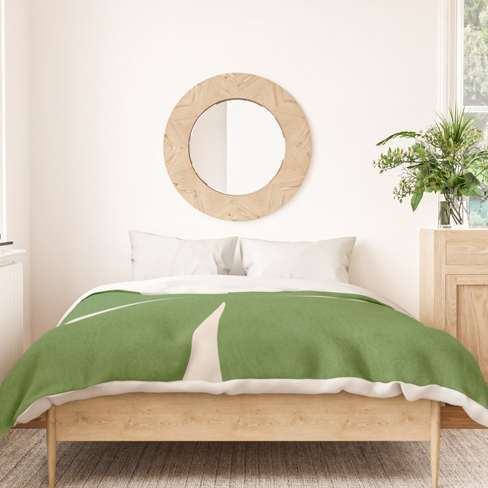 Abstract-botanical 23 Duvet Cover Gallery Image 3
