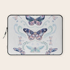 Butterflies painting Laptop Sleeve Gallery Image 1