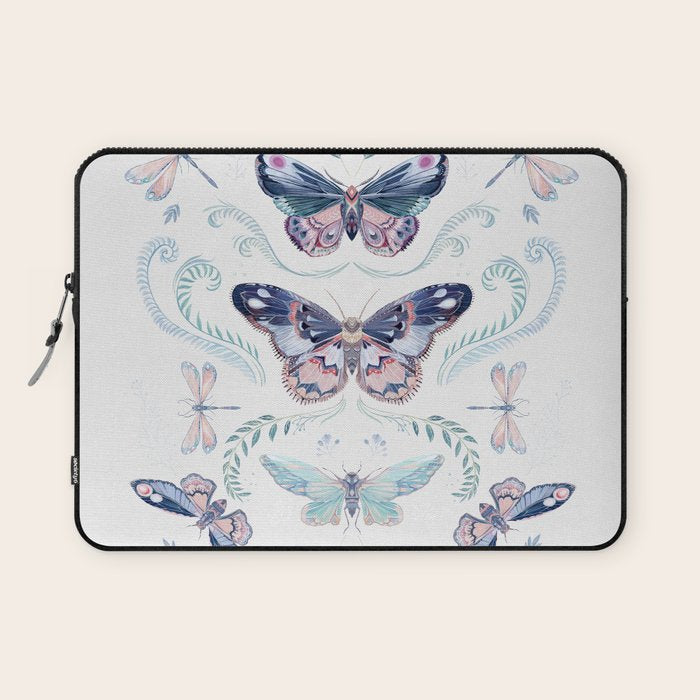 Butterflies painting Laptop Sleeve Gallery Image 1