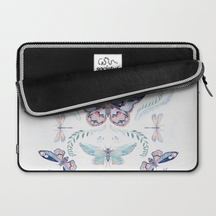 Butterflies painting Laptop Sleeve Gallery Image 2