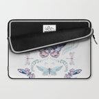 Butterflies painting Laptop Sleeve Gallery Image 2