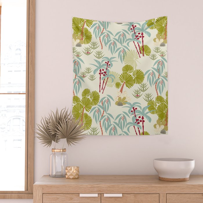 Tropical Spring Wall Tapestry Gallery Image 2