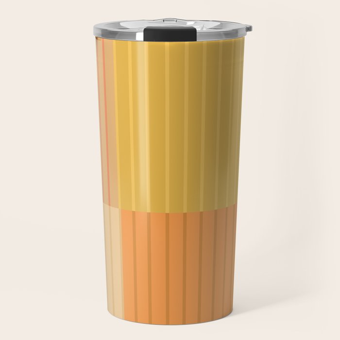 Color Block Line Abstract IV Boho Western Travel Mug Gallery Image 1