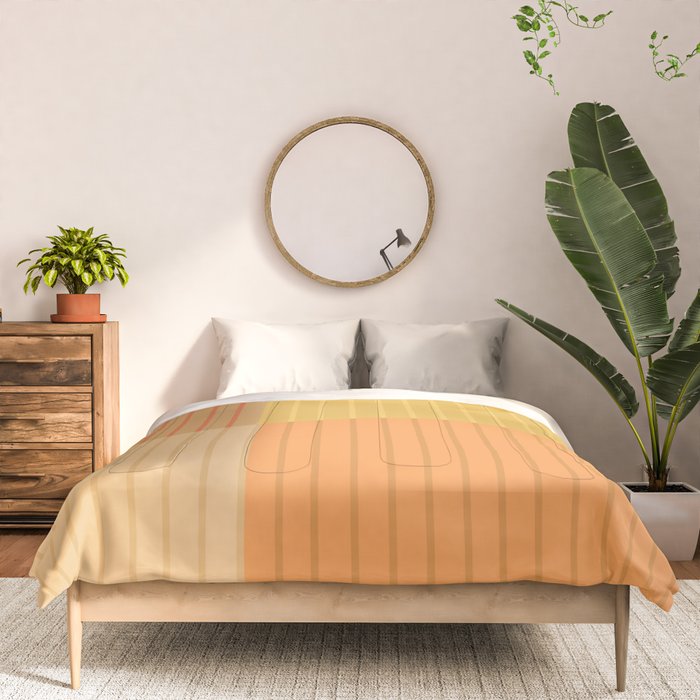 Color Block Line Abstract IV Boho Western Comforter Gallery Image 3