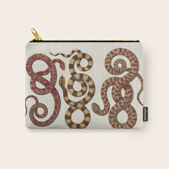 Albertus Seba A detailed description of the richest treasure of natural things Carry All Pouch Gallery Image 1
