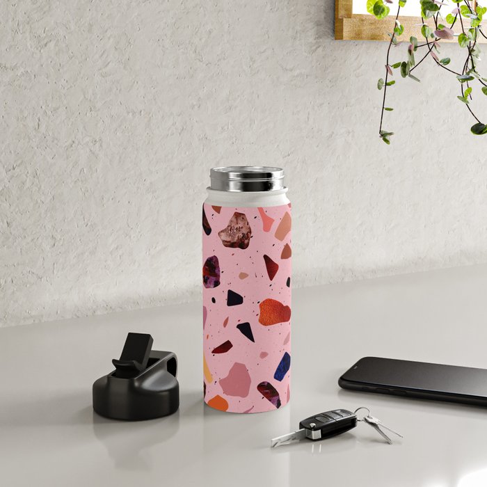 Terrazzo Rosé Water Bottle Gallery Image 4