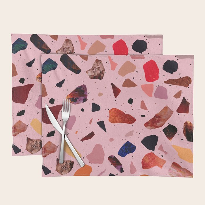Terrazzo Rosé Placemat Gallery Image 1