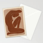 Abstract Nude Art Stationery Card Gallery Image 2