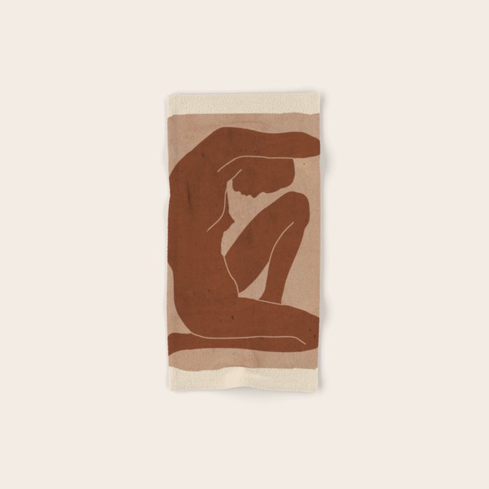 Abstract Nude Art Bath Towel Gallery Image 1