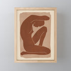 Abstract Nude Art Mini Art Print Gallery Image 1