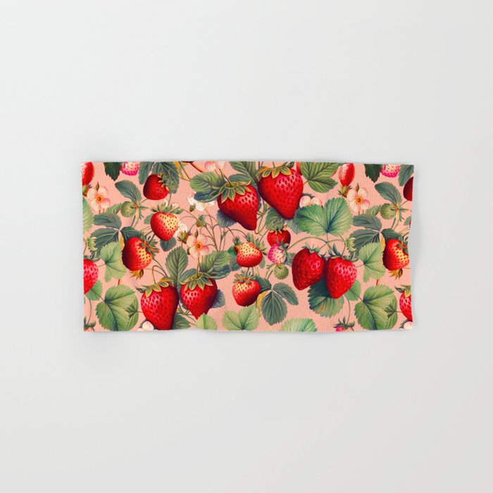 Strawberry Fields Forever V Bath Towel Gallery Image 1