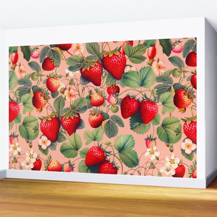 Strawberry Fields Forever V Wall Mural Gallery Image 2