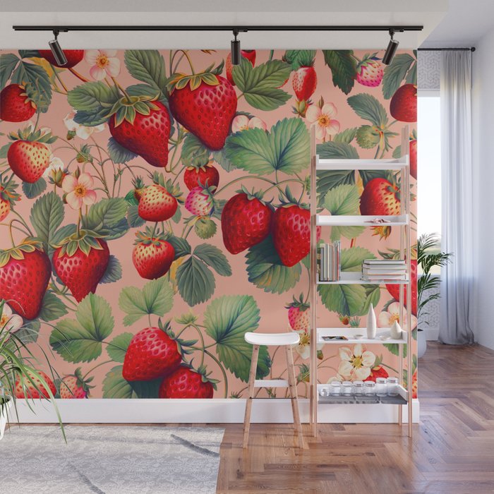 Strawberry Fields Forever V Wall Mural Gallery Image 1