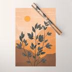 Plant Under a Dune Wrapping Paper Gallery Image 1