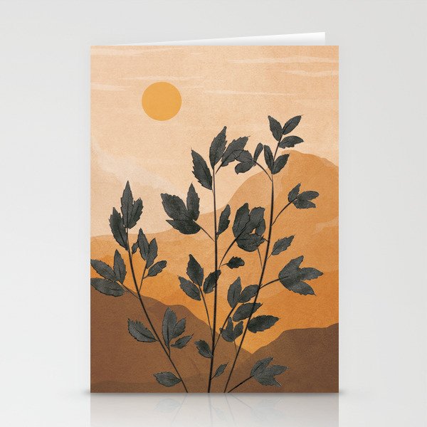 Plant Under a Dune Stationery Card Gallery Image 2