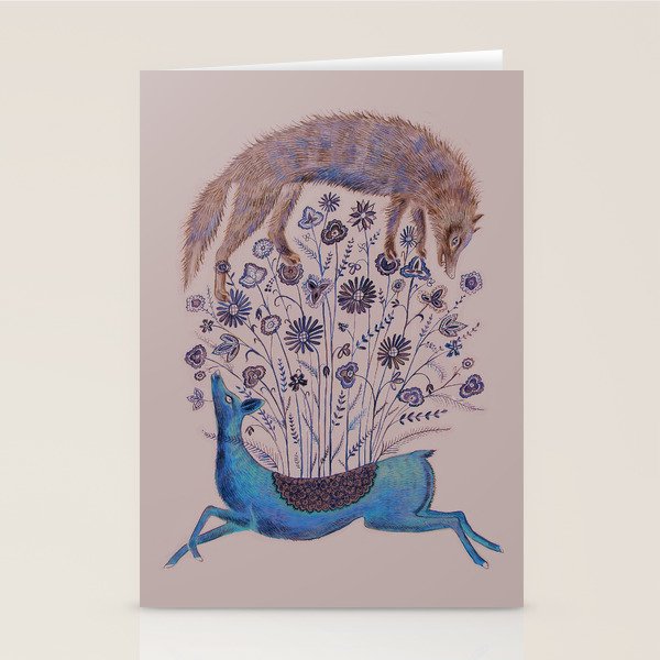 Delicate Deer Stationery Card Gallery Image 1