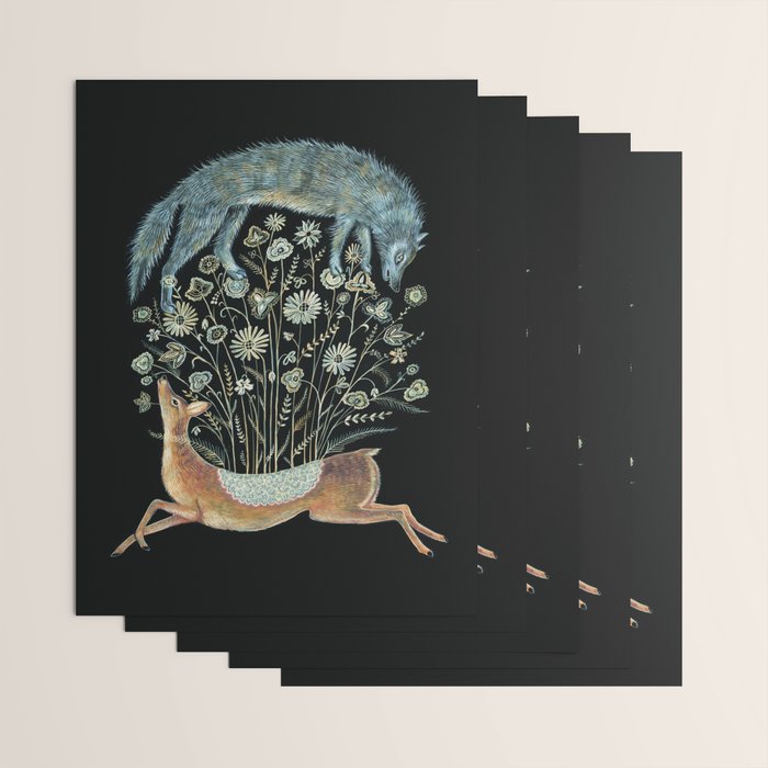 Delicate Deer Wrapping Paper Gallery Image 3