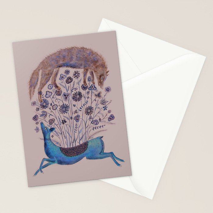 Delicate Deer Stationery Card Gallery Image 2
