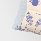 Delft Pottery Cat Butt Pillow Sham Gallery Image 4