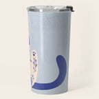 Delft Pottery Cat Butt Travel Mug Gallery Image 2