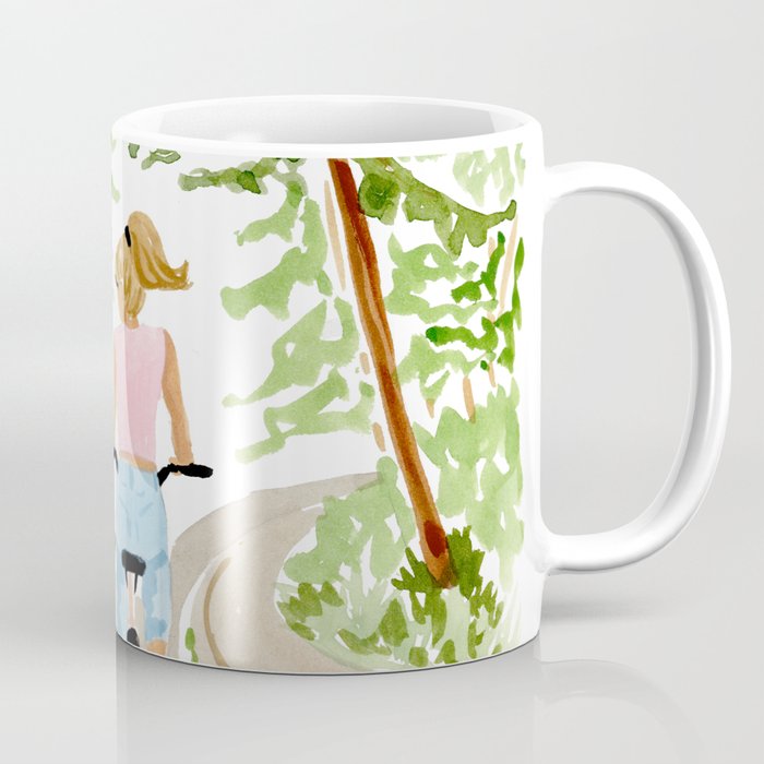 Biking in BC Coffee Mug Gallery Image 1